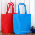 Gots Oekotex 100 Hot Selling Blue Cmyk Printing Long Nylon/Polyester Handle PP Non Woven Bag with Lamination